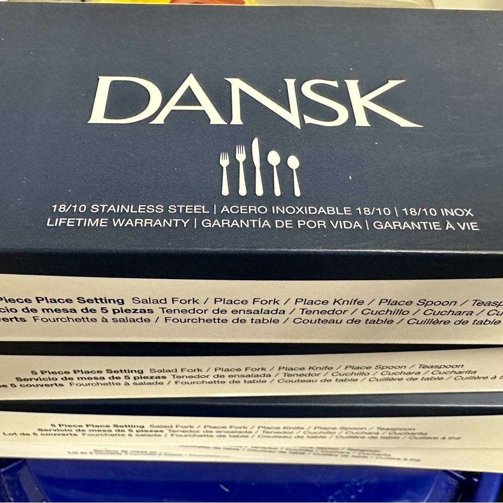 Dansk Torun 25 piece flatware set.  FIVE complete place settings of five pieces